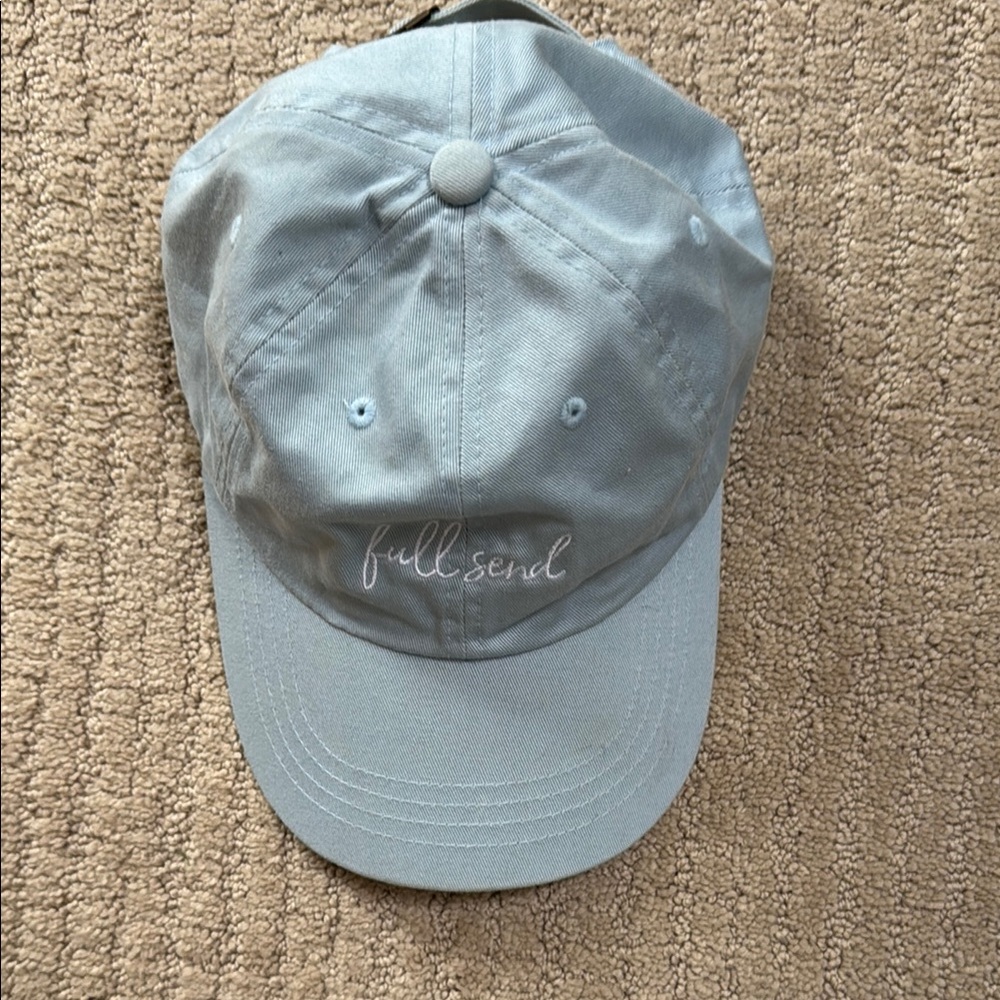 Full Send Light Blue Cap - Picture 2 of 4